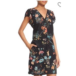 Rebecca Taylor Meadow Floral Print Silk Dress